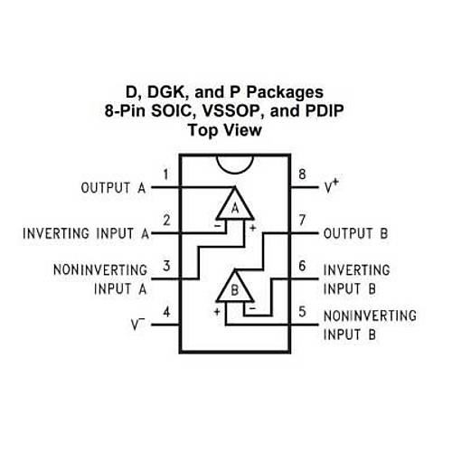 LMC6482IMX/NOPB SMD OpAmp Entegresi