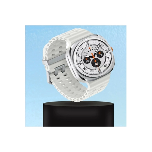 Newface Watch 7 Ultra KR417 Rug Silikon Kordon - Siyah