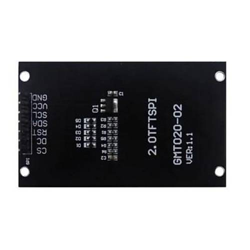 2.0'' 240x320 SPI Tam Renkli TFT LCD Ekran Modl - GMT020-02