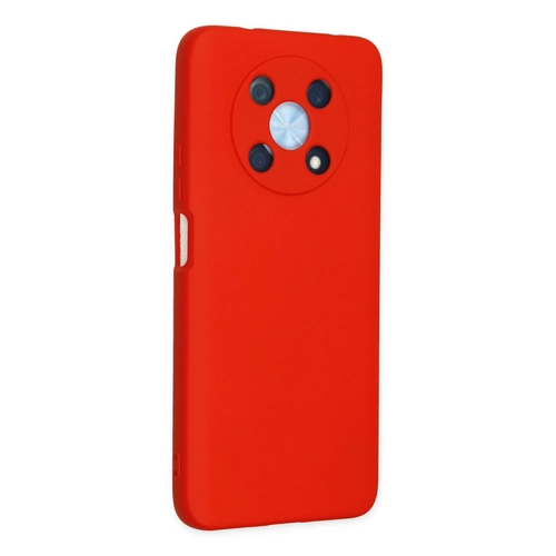 Newface Huawei Nova Y90 Klf Nano ii Kadife Silikon - Krmz