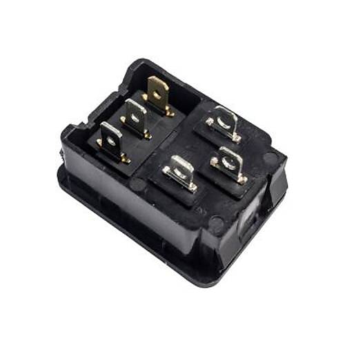 DB-14 Erkek Power Soketi Krmz Ikl Anahtarl