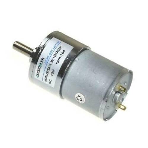 KGB37 12V 700Rpm 37mm Redktrl Eksantrik Dc Motor