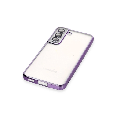 Newface Samsung Galaxy S22 Klf Razer Lensli Silikon - Mor