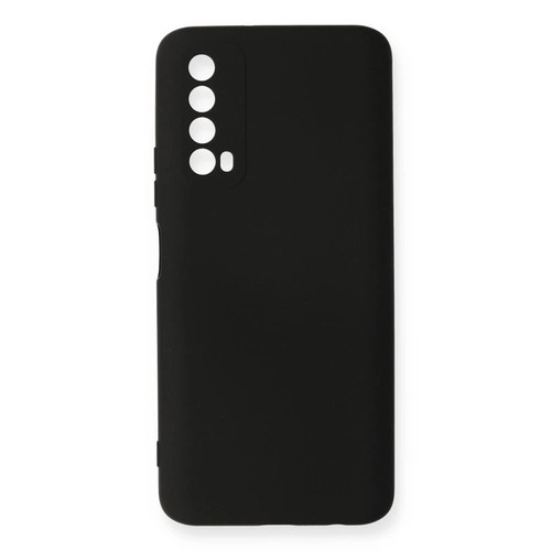 Newface Huawei P Smart 2021 Klf Nano ii Kadife Silikon - Siyah