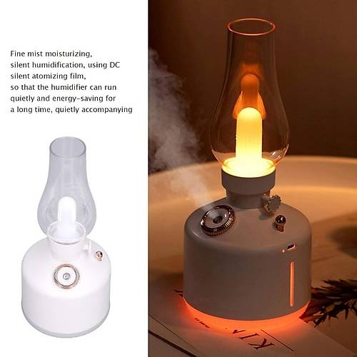 Divex Gaz Lambas Grnml Hava Nemlendirici Vintage Lamp Humidifier H-47