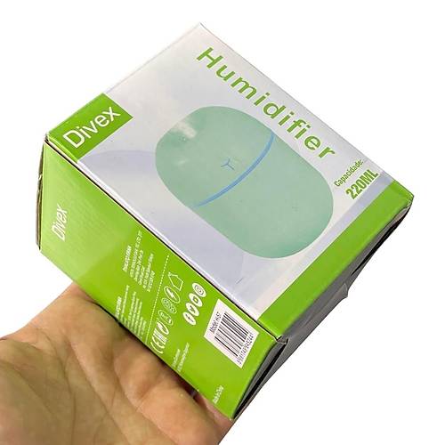 Divex 220ml Ultrasonik Hava Nemlendirici Humidifier Mavi H-57