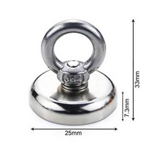 25mm Fishing Magnet - Neodyum Pot Mknats