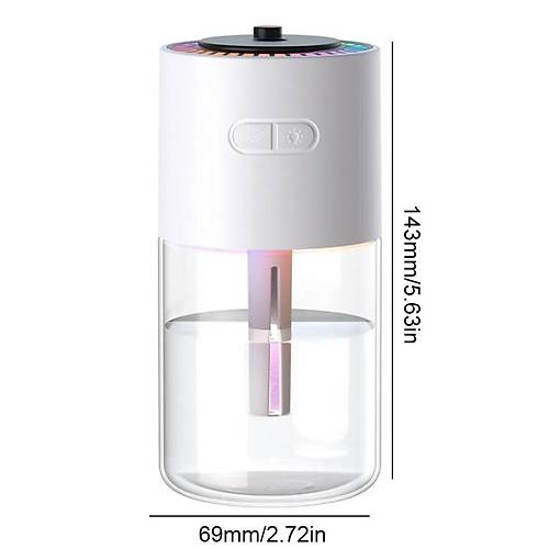 Divex Yldzl Gkyz Ikl Hava Nemlendirici Starry Sky Top Humidifier Beyaz H-15