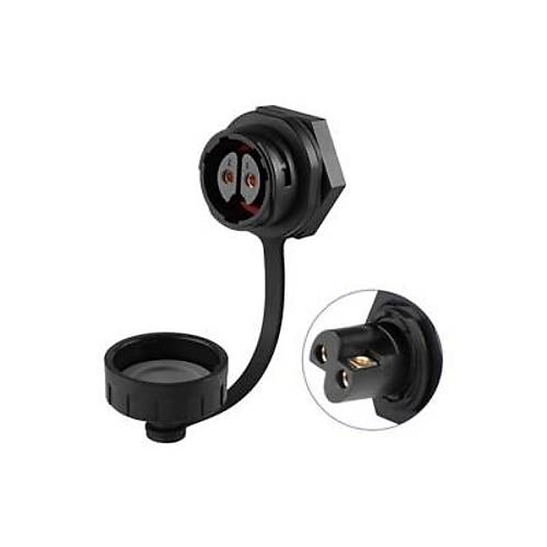 YM-20-J02SX-22-105A 2-Pin Su Ge�irmez Konnekt�r - Di�i