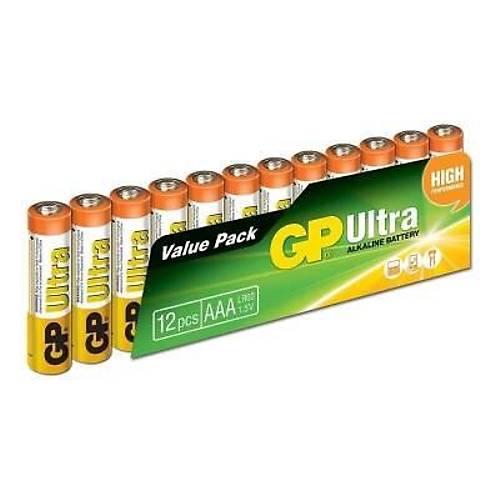 GP Ultra 12'li AA Kalem Pil - Ekonomik Paket