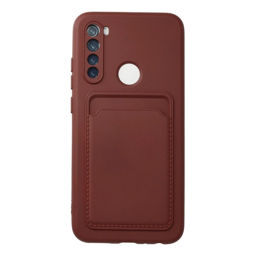 Newface Xiaomi Redmi Note 8 Klf Kelvin Kartvizitli Silikon - Bordo
