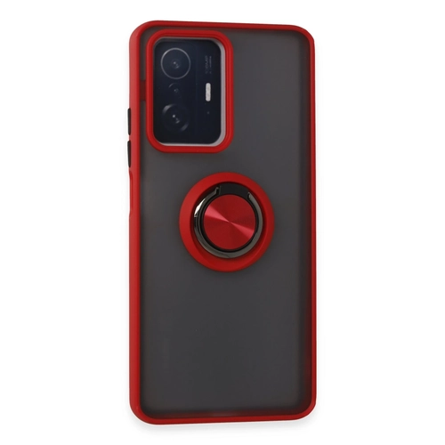 Newface Xiaomi Mi 11T Pro Klf Montreal Yzkl Silikon Kapak - Krmz