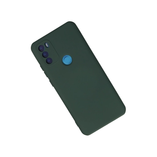 Newface General Mobile GM 21 Plus Klf Nano ii Kadife Silikon - Koyu Yeil