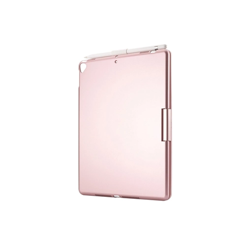 Newface iPad 10.2 (7.nesil) Klf Magic Dnen Klavyeli Tablet Klf - Pembe