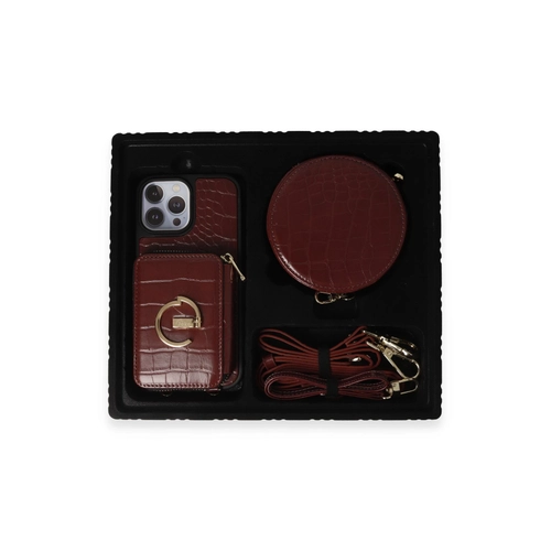 Joko iPhone 12 Pro Max Klf Ermes Kapak - Bordo