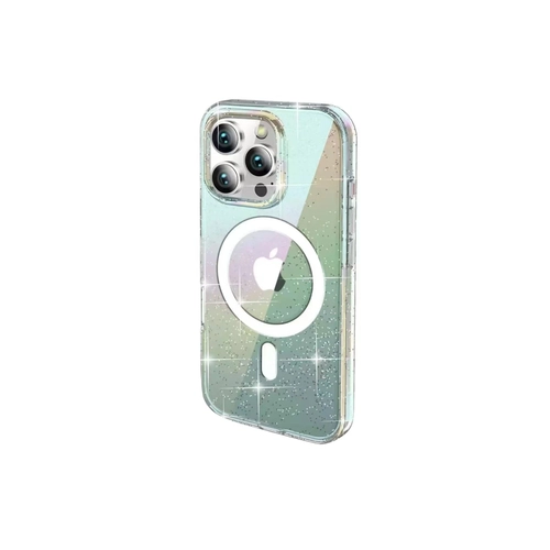 Joko iPhone 14 Pro Max Rasasi Simli Magsafe Kapak - effaf