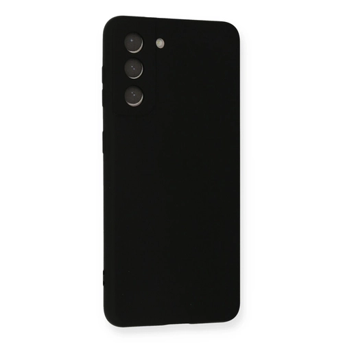 Newface Samsung Galaxy S21 FE Klf Nano ii Kadife Silikon - Siyah