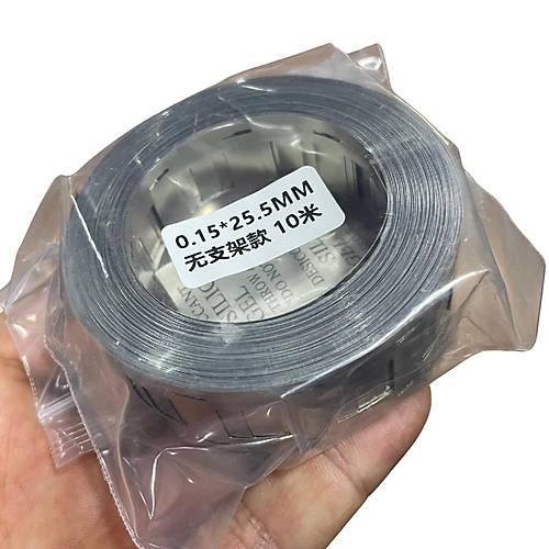 Nikel Kapl Punta Teli 0.15x25.5mm 2P Braketli Dizilime Uygun 10 Metre