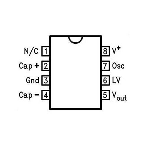 LMC7660IMX/NOPB SOIC-8 SMD DC - DC evirici Entegresi