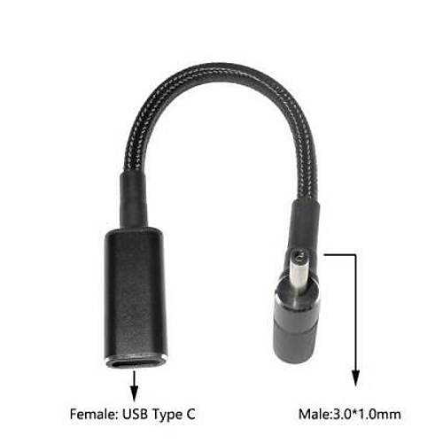 Dii Type C - Erkek 3.0x1.1mm Jack Dntrc Kablo Tip-C to 3011