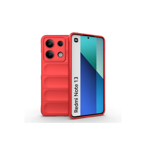 Newface Xiaomi Redmi Note 13 4G Klf Optimum Silikon - Krmz