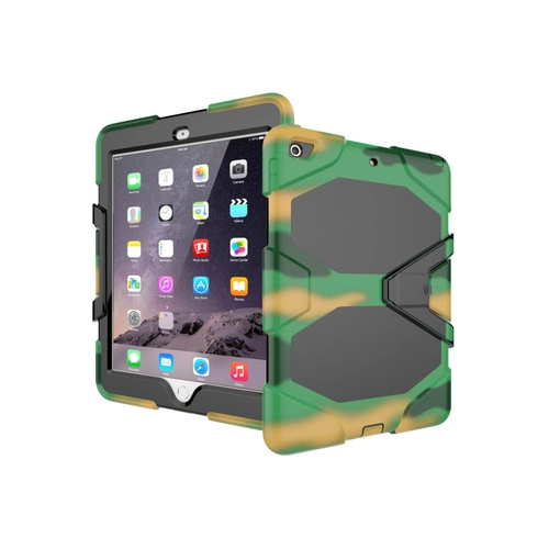 Newface iPad 5 Air 9.7 Klf Griffin Tablet Kapak - Kamuflaj