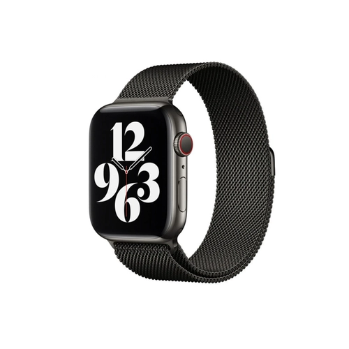Newface Apple Watch 38mm Metal Mknatsl Kordon - Siyah