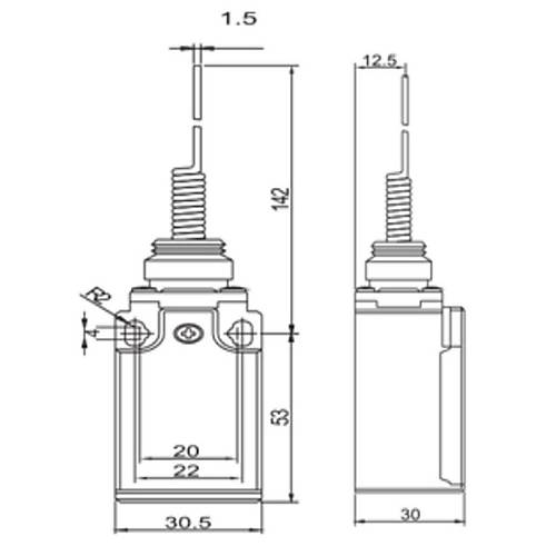 Gwest GLS-161 ok Ynl Spiral Tel Ulu Limit Switch