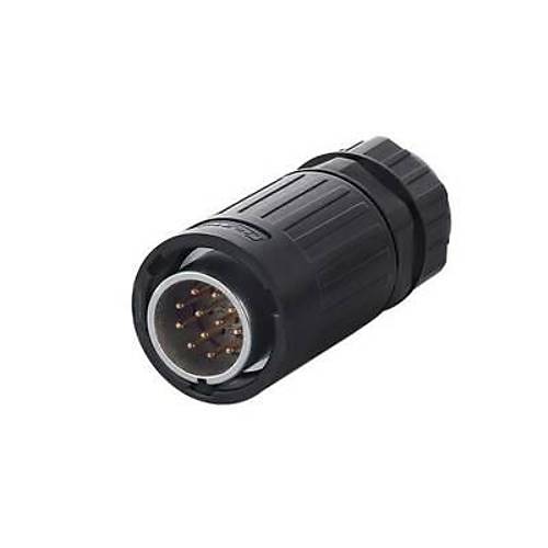 YA-20-C12PE-01-001 12-Pin Su Ge�irmez Konnekt�r - Erkek