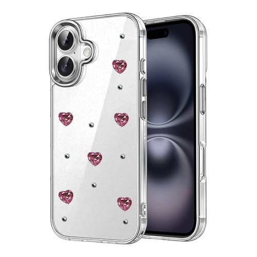 Newface Apple iPhone 16 Plus Fiyonk Desenli Kapak - Desen 7