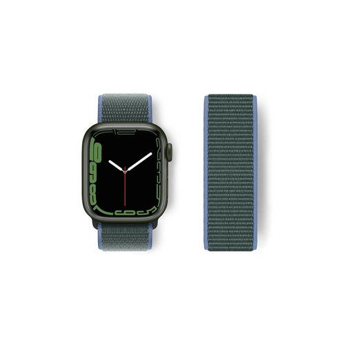 Newface Apple Watch 38mm Hasrl Crtcrtl Kordon - Mavi-Yeil