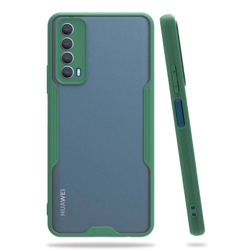 Newface Huawei P Smart 2021 Klf Platin Silikon - Yeil