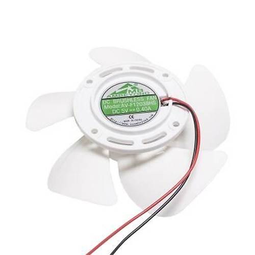 F12038HS 5V 0.4A Fan - 2 Kablolu