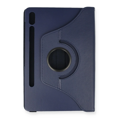 Newface Samsung Galaxy T860 Tab S6 10.5 Klf 360 Tablet Deri Klf - Lacivert