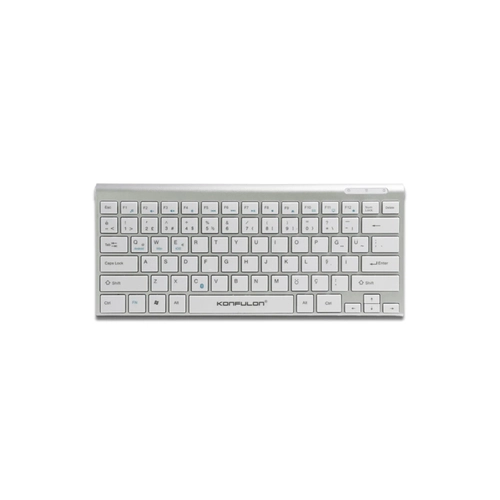 Konfulon V6 Bluetooth 5.0 Standl Trke Q Klavye - Gm