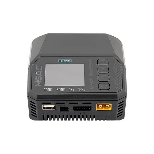 ToolkitRC M6AC LiPo arj Cihaz 300W LiHV LiFe Li--Ion LTO Pb NiMH NiCd