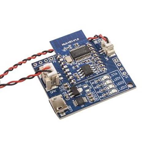 HLK-V51 evrimd Ses Bluetooth Modl Hoparlr+Mikrofon Test Kit