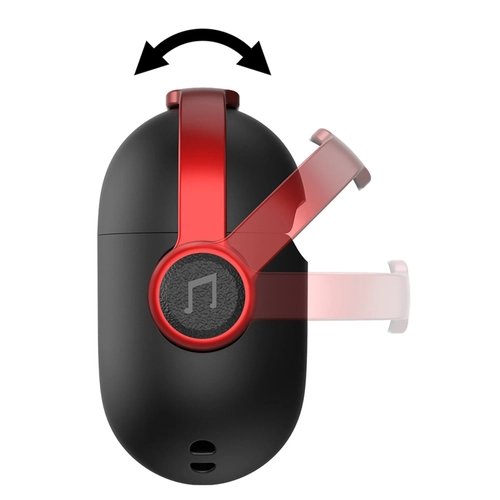 Newface Airpods 3 (3.nesil) Cool Klf - Siyah-Krmz