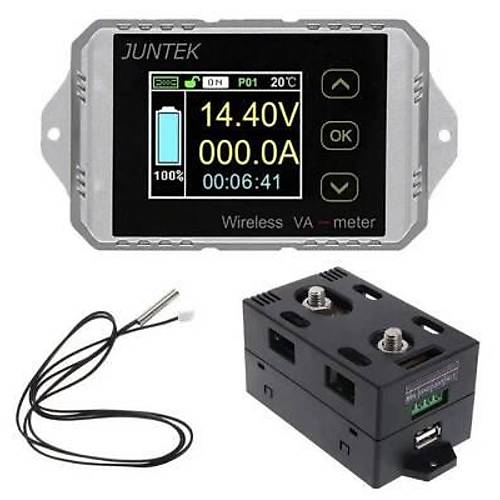VAT1300 100V 300A Kablosuz Voltmetre Ampermetre - Kapasite ler