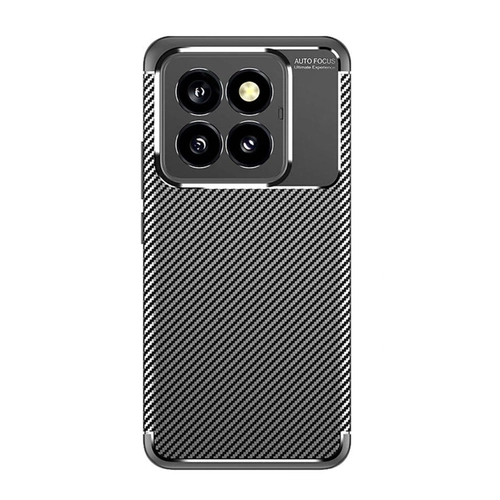Newface Xiaomi Mi 14T Pro Kılıf Auto Focus Karbon Kapak - Siyah