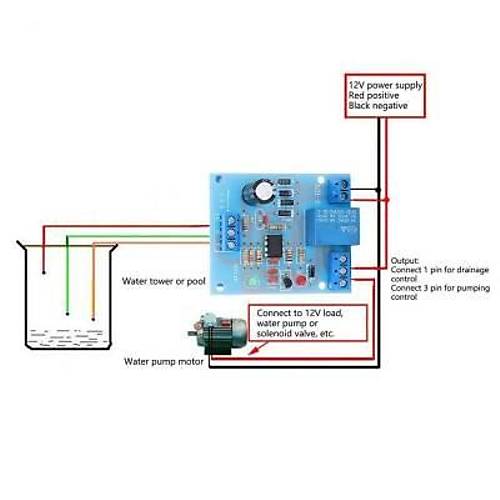 12V Su Seviyesi Kontrol Modl - Rle kl