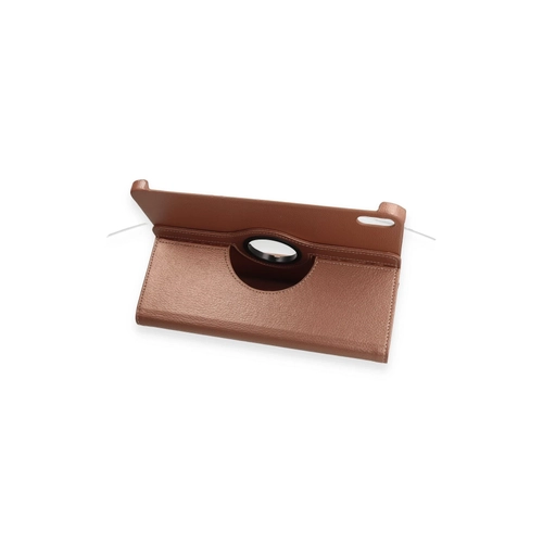 Newface iPad 2022 10.9 (10.nesil) Klf 360 Tablet Deri Klf - Rose Gold