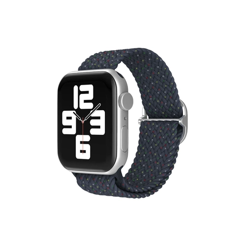 Newface Apple Watch 38mm Star Kordon - Benekli Lacivert