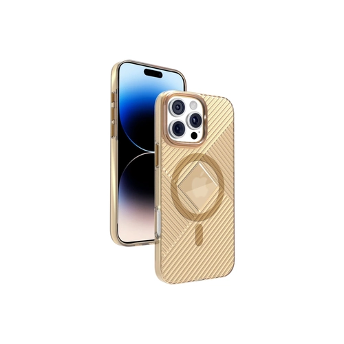Joko iPhone 16 Pro Max Stella PC Sert Magsafe Klf - Gold