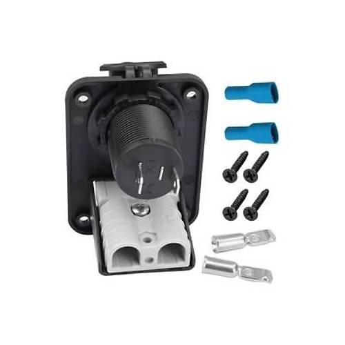 Dişi Araç Çakmak Panel - Anderson Power Soketli