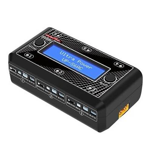 UP-S6AC 6 Kanal 1S AC/DC LiPo LiHv Pil arj Cihaz