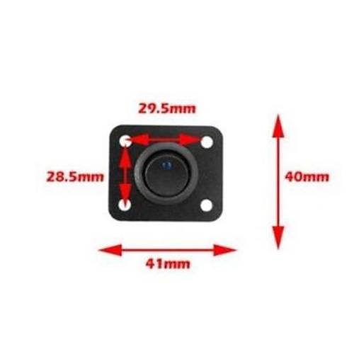 Tekli ON-OFF Mavi Nokta Ikl Anahtar Switch Panel 12V-24V