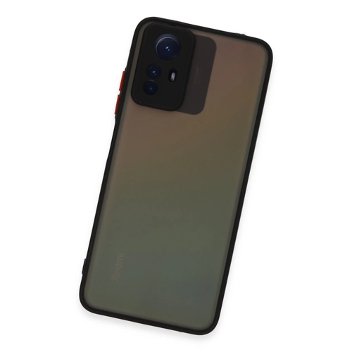 Newface Xiaomi Redmi Note 12S Klf Montreal Silikon Kapak - Siyah