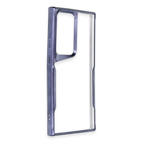 Newface Samsung Galaxy S24 Ultra Klf Boyi Silikon Kapak - Lacivert