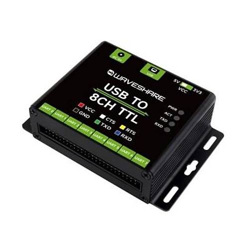 Endstriyel USB'den 8 Kanal TTL UART Dntrc